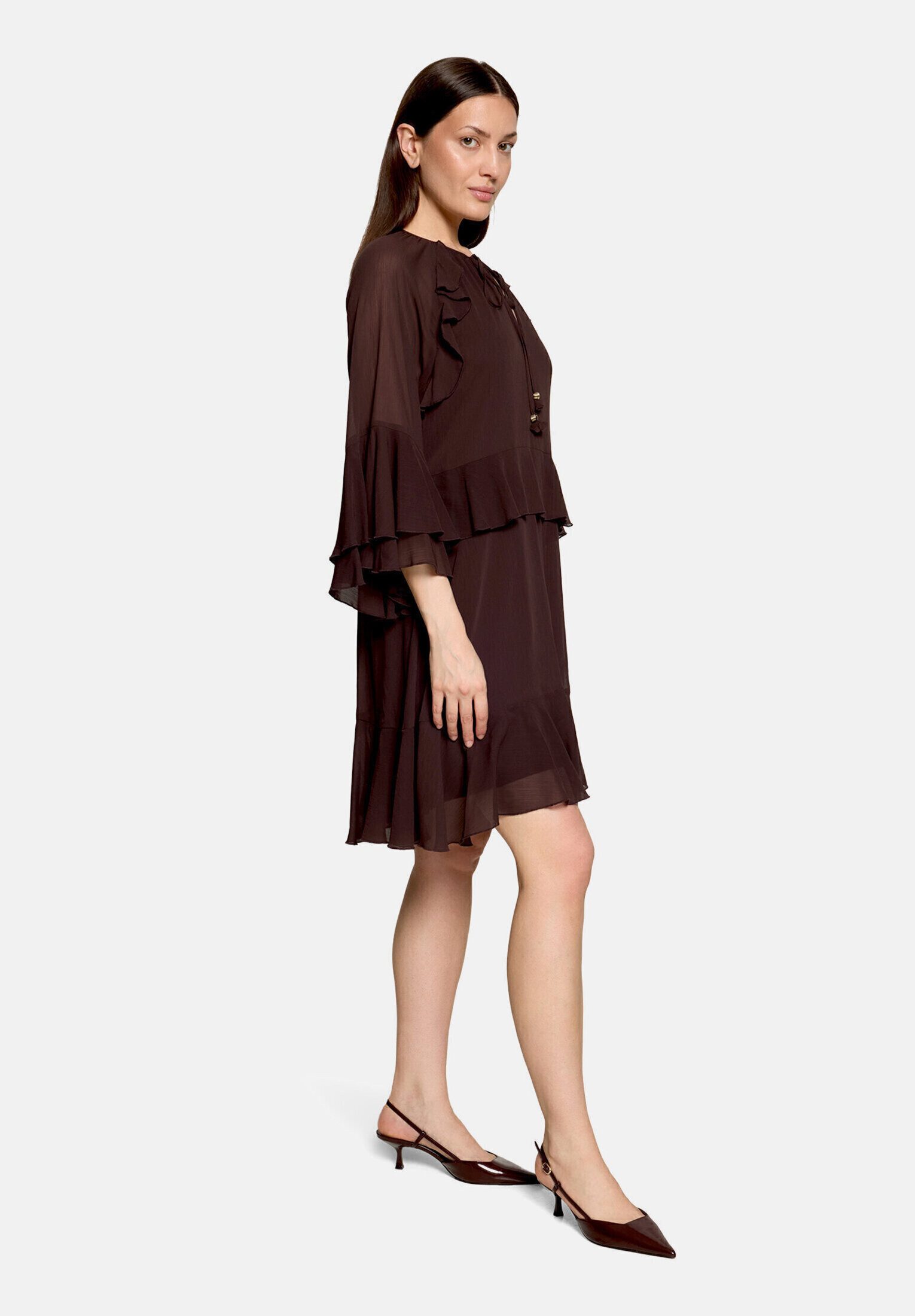 Vera Mont Volantkleid Damen mit Rüschen