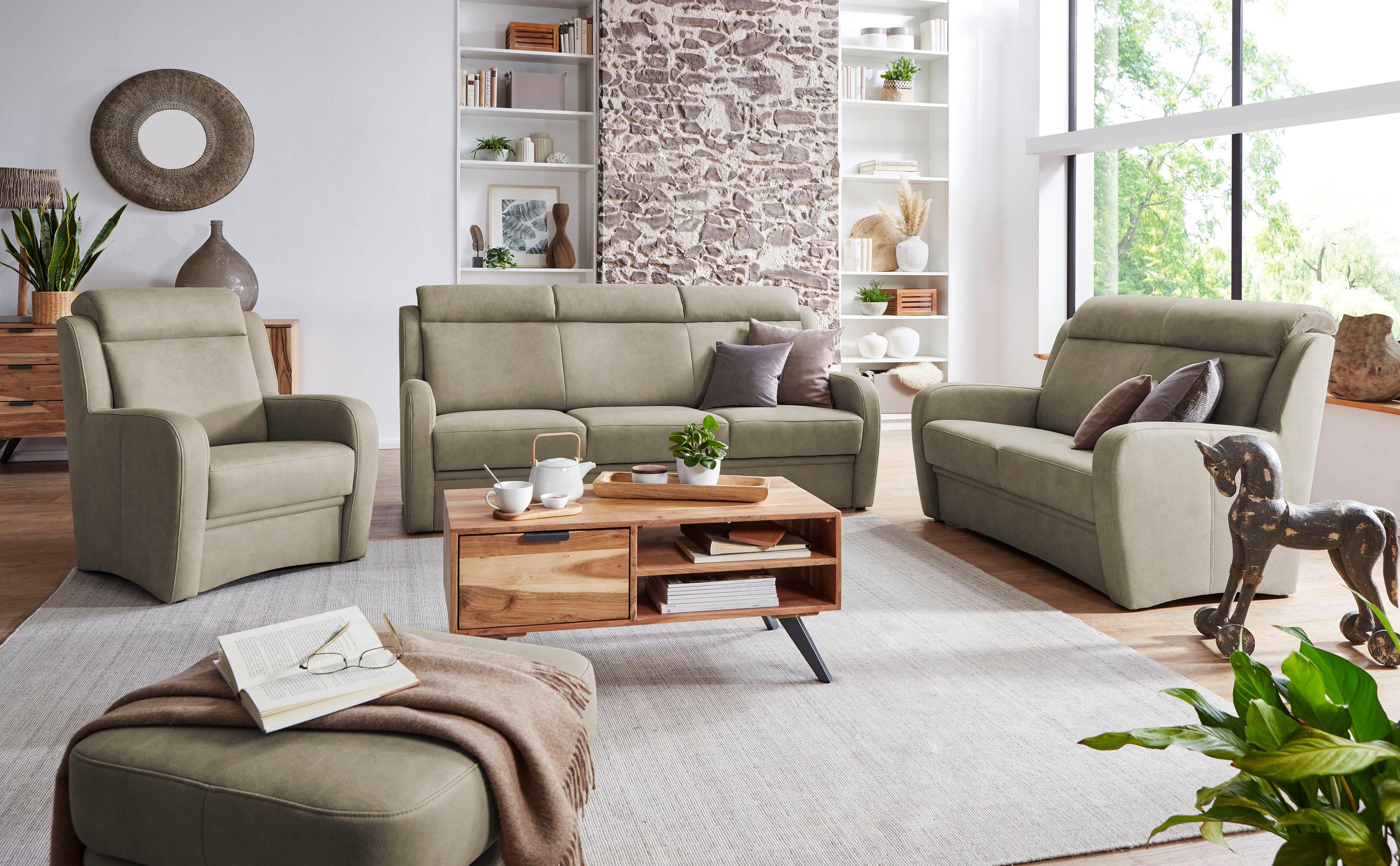 VILLA BECK Sessel Varese, inklusive Kopfteilverstellung, günstig online kaufen