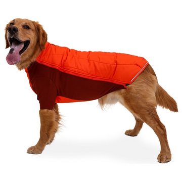 Ruffwear Hundemantel Hybrid-Softshelljacke Powder Hound Jacket Persimmon Orange