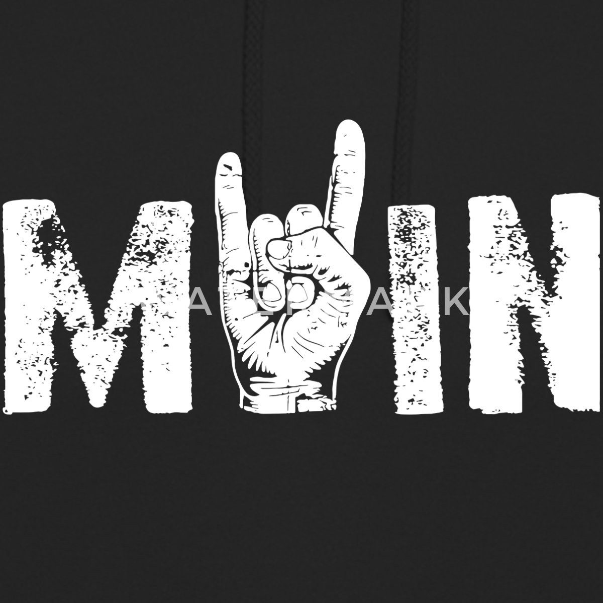 Spreadshirt Hoodie Moin Rock n Roll Gruß Aus Dem Norden Musik Rocker Unisex Hoodie (1-tlg)