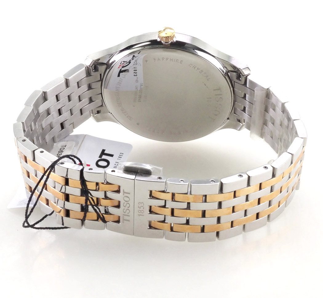 Tissot Schweizer Uhr Herren Uhr 42 mm Ø T0636102203701 Tradition, Saphirglas