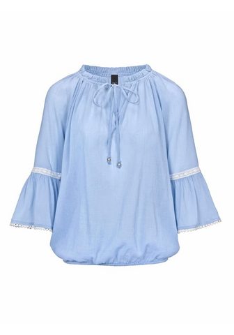 B.C. BEST CONNECTIONS BY HEINE Heine CASUAL блузка на выпуск с с вола...