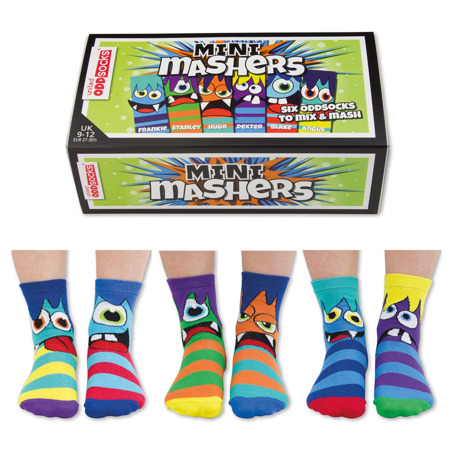 United Oddsocks Freizeitsocken Oddsocks Mini Mashers Socken im 6er Set