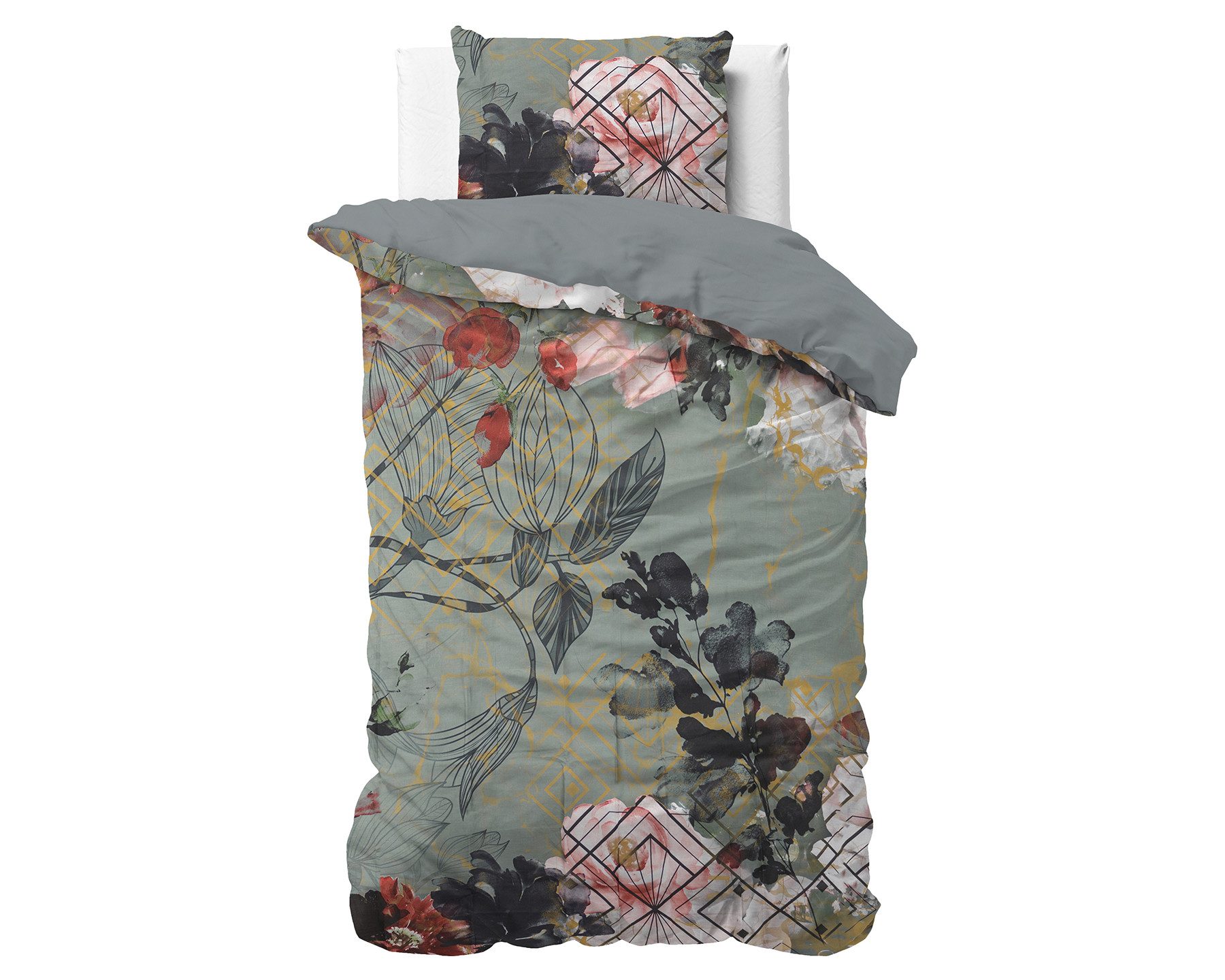 Sitheim-Europe Bettwäsche SLEEPTIME Marmor Art Deco Bettbezug mit Kissenbez günstig online kaufen