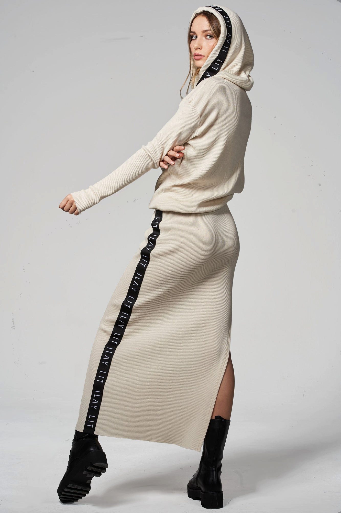ILAY Lit Hoodie Joy Hoodie Beige