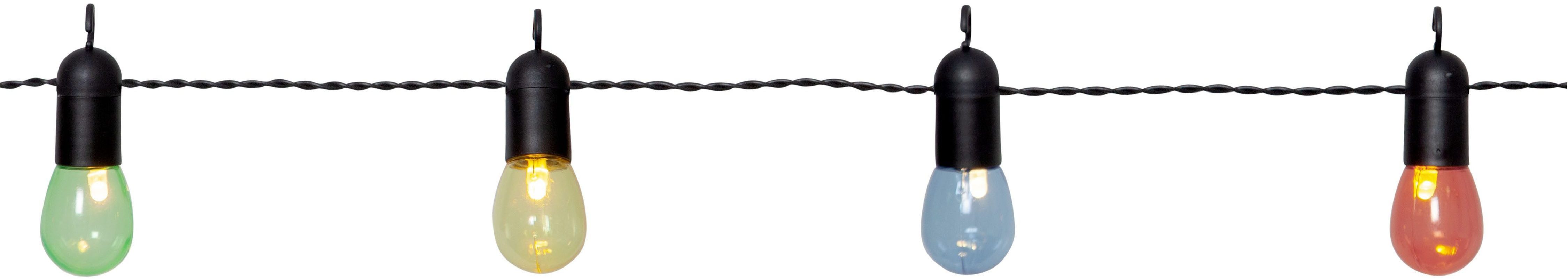 STAR TRADING LED-Lichterkette Small Hooky, 16-flammig, Länge ca. 4,5 m, mit Trafo, outdoor, Vierfarb-Karton