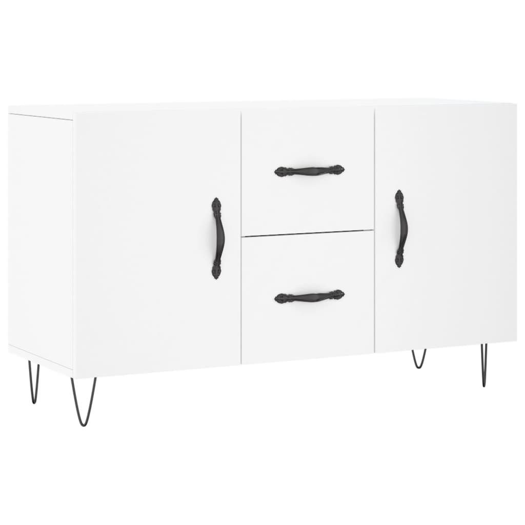 Weiß vidaXL (1 Sideboard Holzwerkstoff 100x36x60 St) Sideboard cm