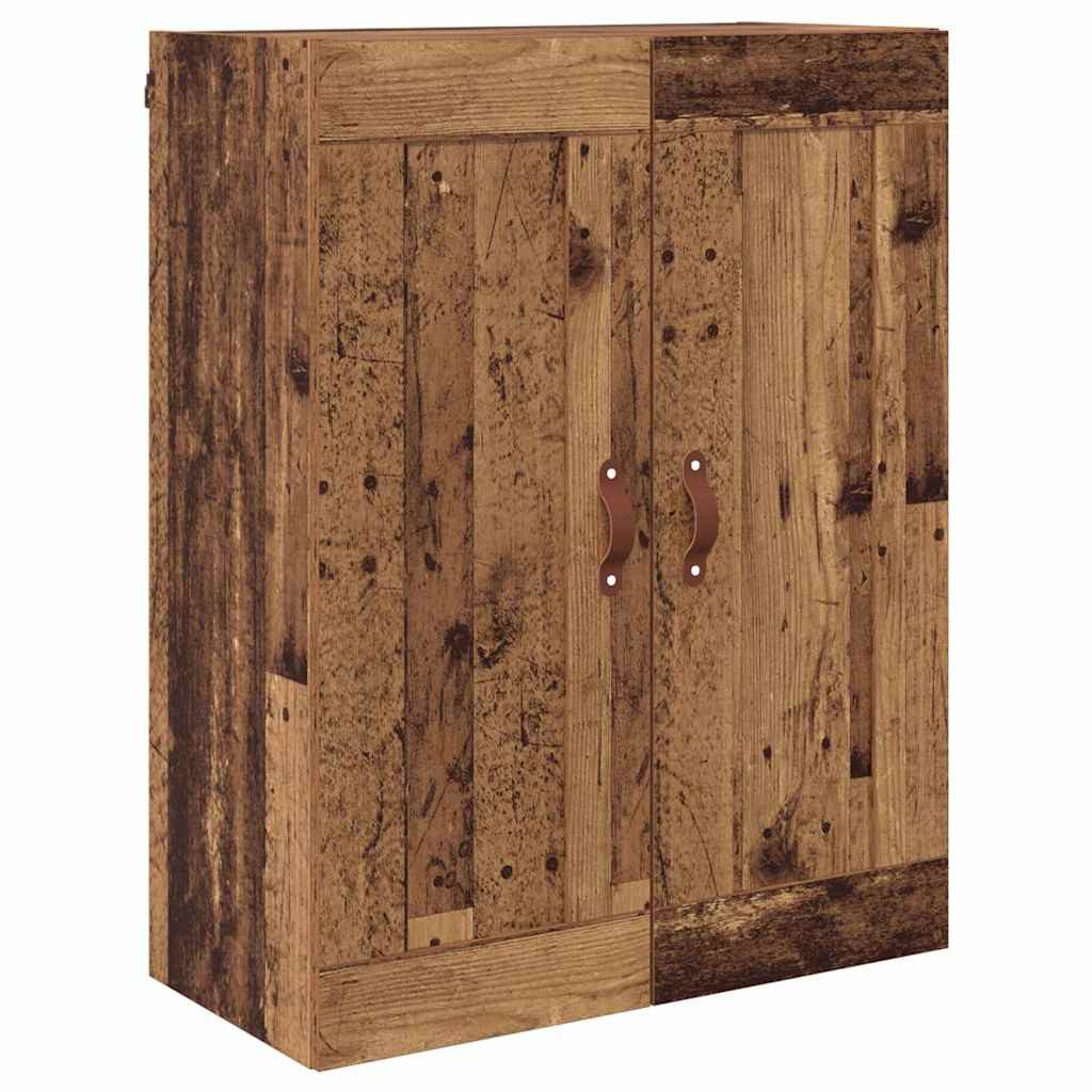 vidaXL Hängeschrank Wandschrank Altholz 69,5 x 34 x 90 cm Holzwerkstoff (1-St)
