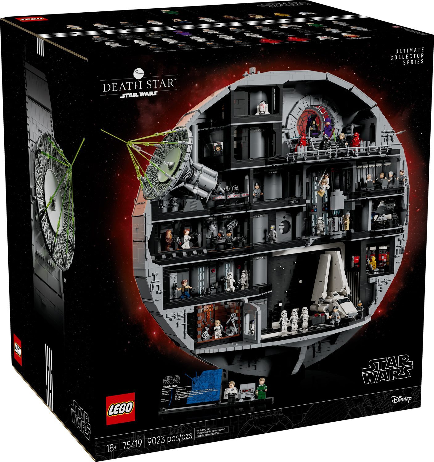 LEGO® Star Wars UCS Todesstern, Set 75419 Конструктора, (9023 St)
