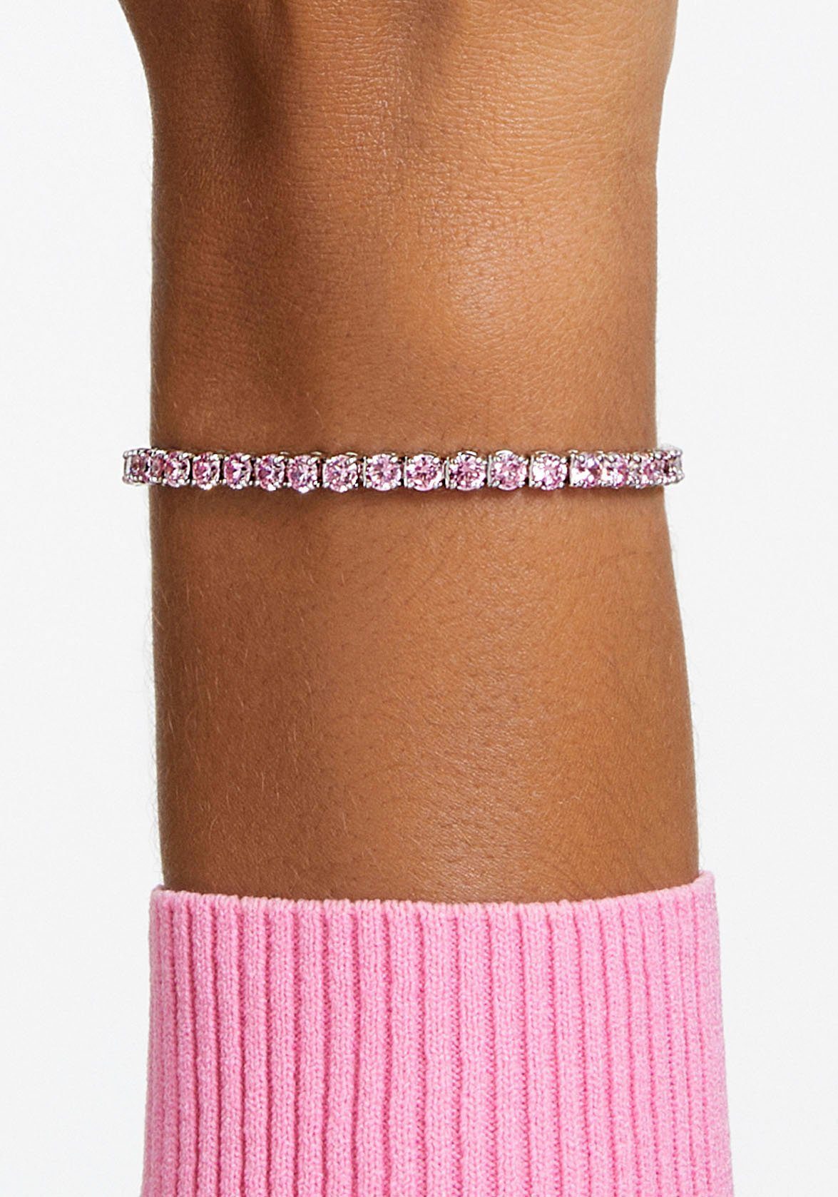 Swarovski Armkette Schmuck Geschenk Matrix Armband, mit Swarovski® Kristall