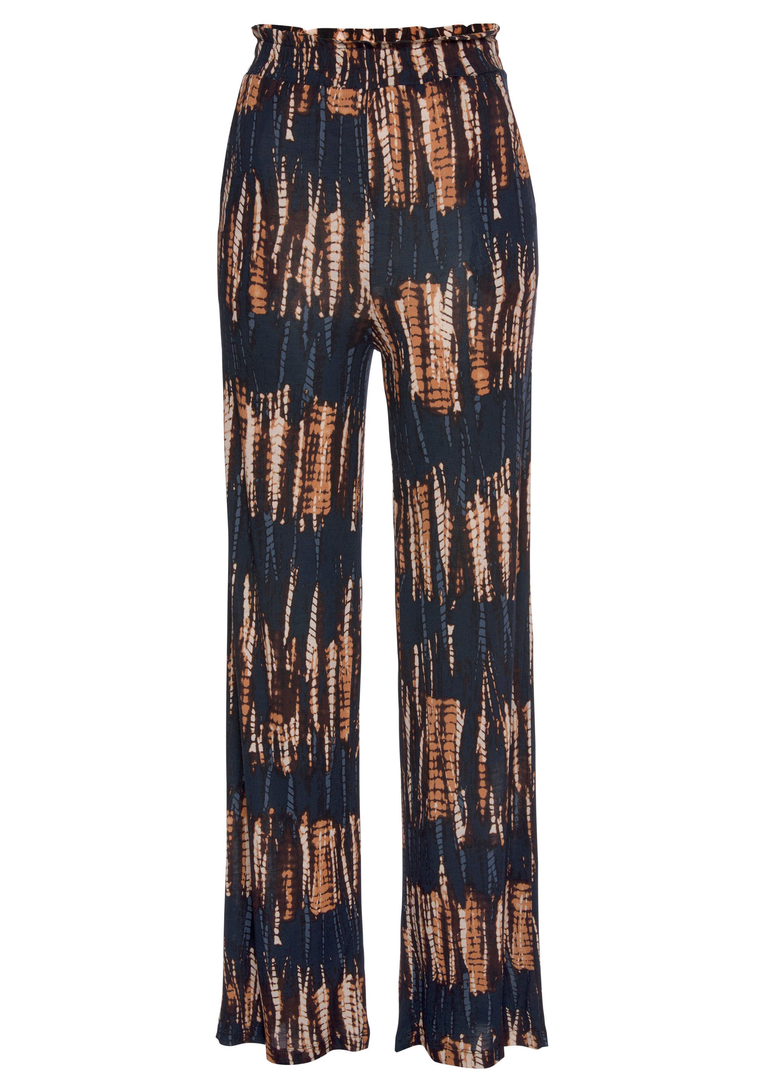 Buffalo Jerseyhose mit Alloverdruck und elastischem günstig online kaufen