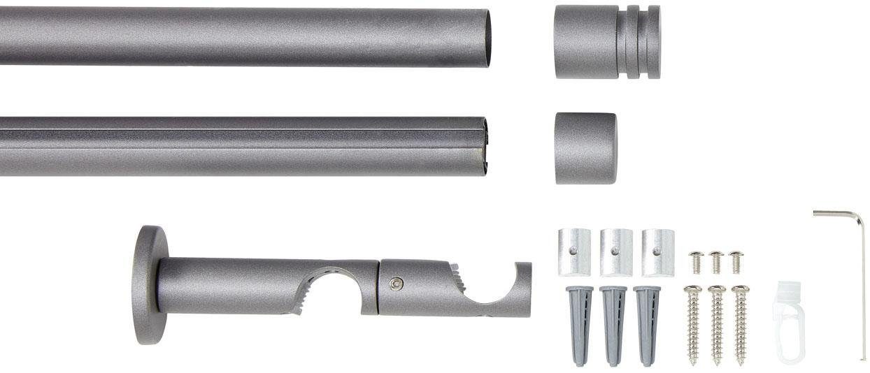 Good Life Kombi-Vorhangstange "Mira" Ø 20 mm 2 läufig-läufig Fixmaß günstig online kaufen