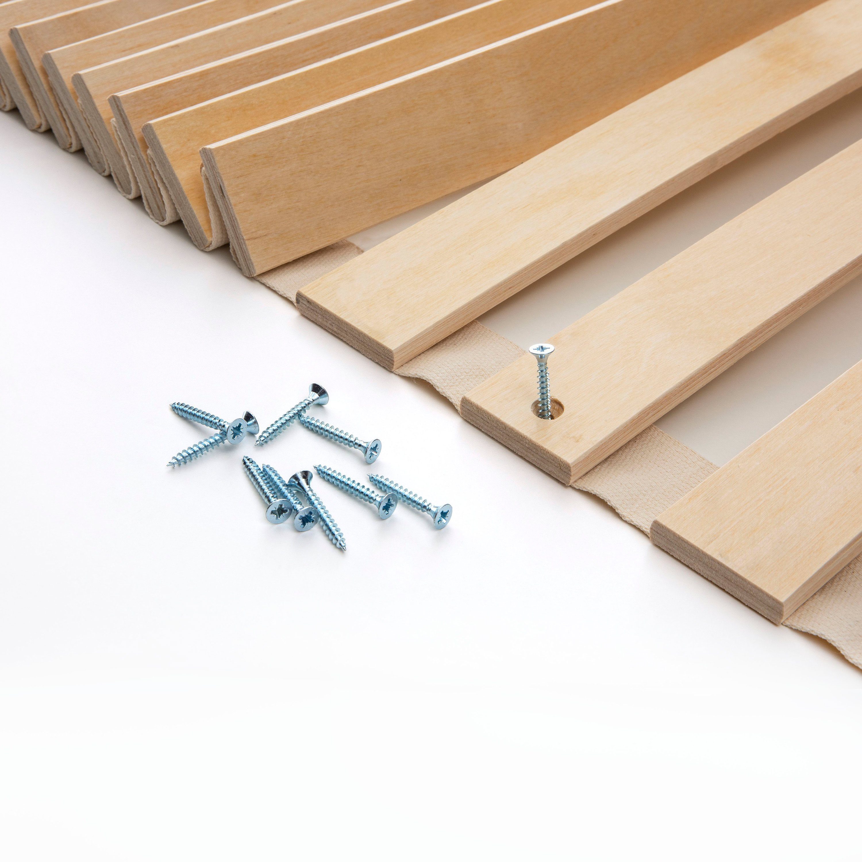 Rollrost MaDeRa Natura Federleisten Rollrost aus Birkenholz, Betten-ABC, Op günstig online kaufen