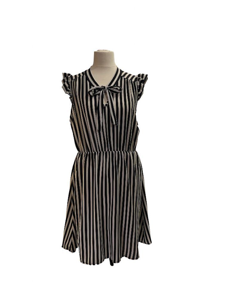 BZNA Sommerkleid Leichtes Kleid Sommer Herbst Polkakleid elegant one size 34 36 38 40