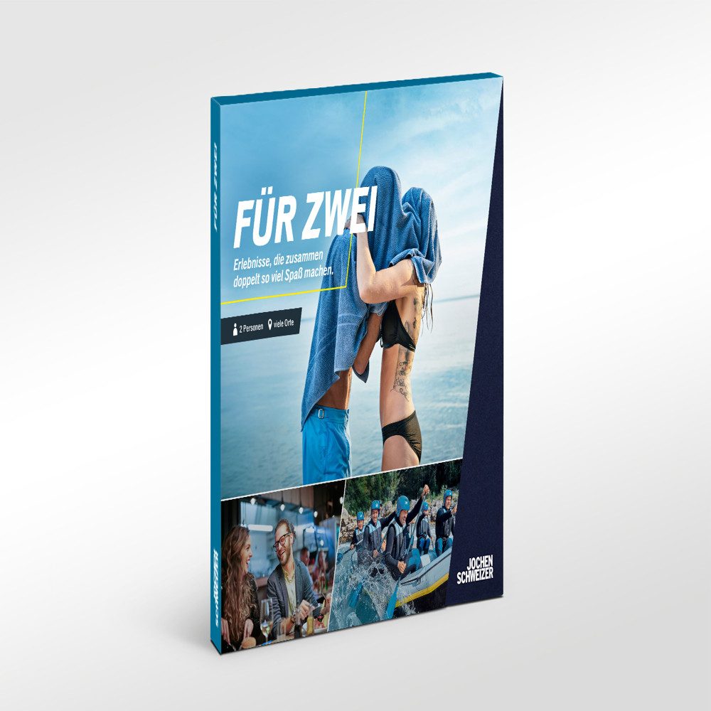 Jochen Schweizer Erlebnisgutschein Geschenkbox für Paare, Paarweise erleben