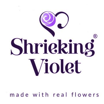 Shrieking Violet Silberring Gemischte Blüten (verstellbar, florale Motive), im typisch englischen Stil