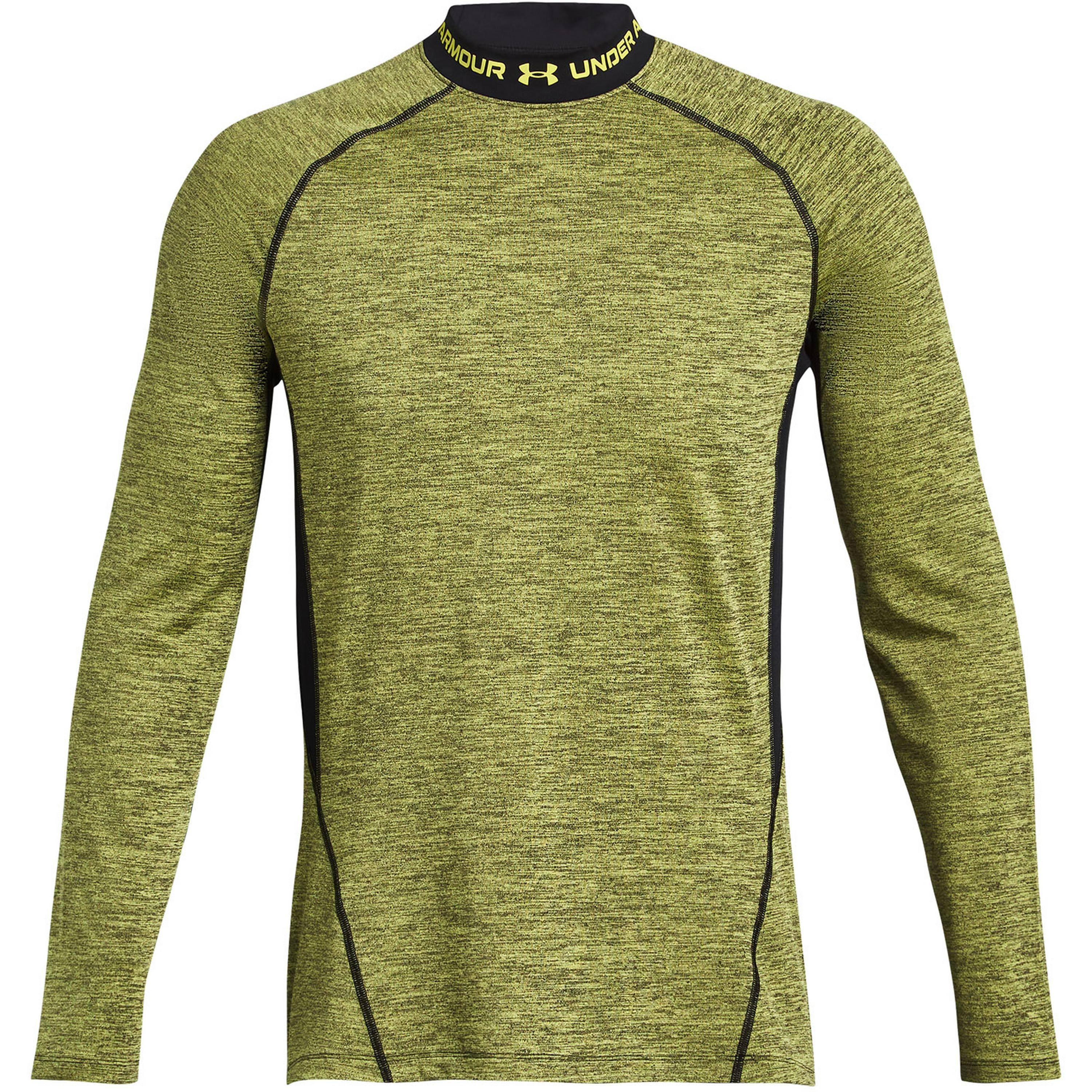 Under Armour® Funktionsshirt Armour Twist Mock lime yellow
