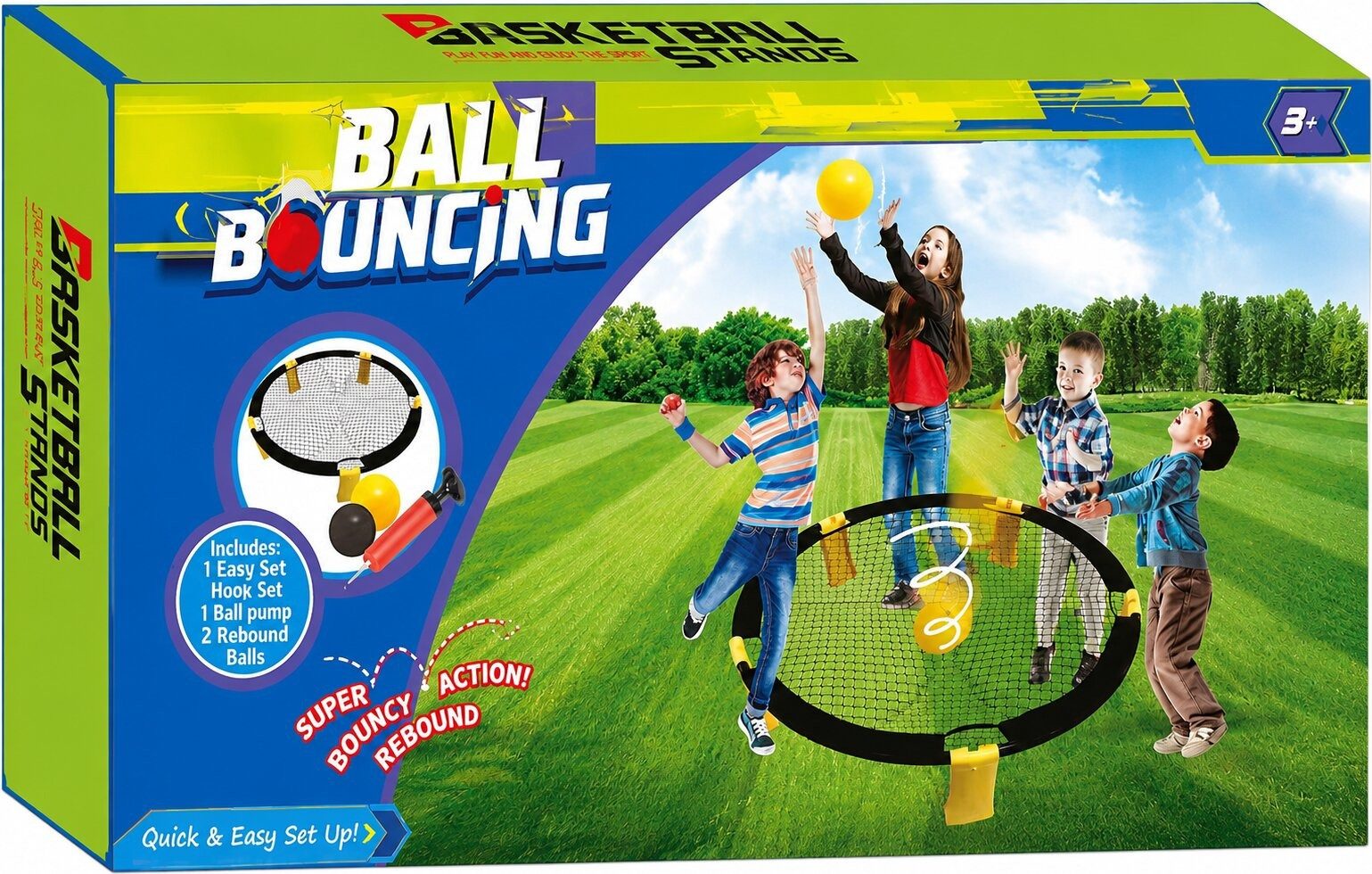 KIK Roundnet-Spiel KIK Roundnet - MíaGame mit Bouncing Net