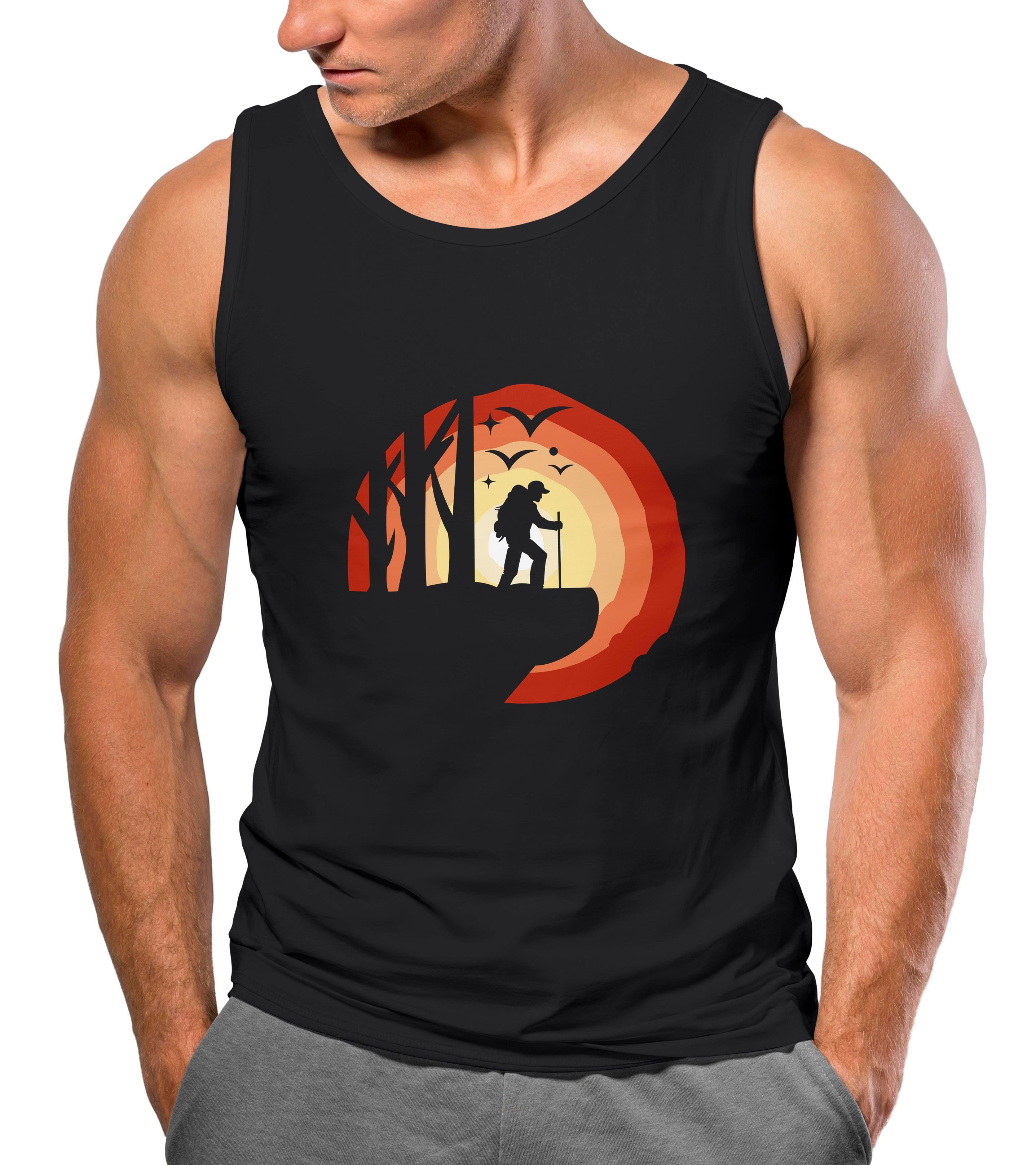 Neverless Tanktop Herren Tank-Top {replace} Muskelshirt günstig online kaufen