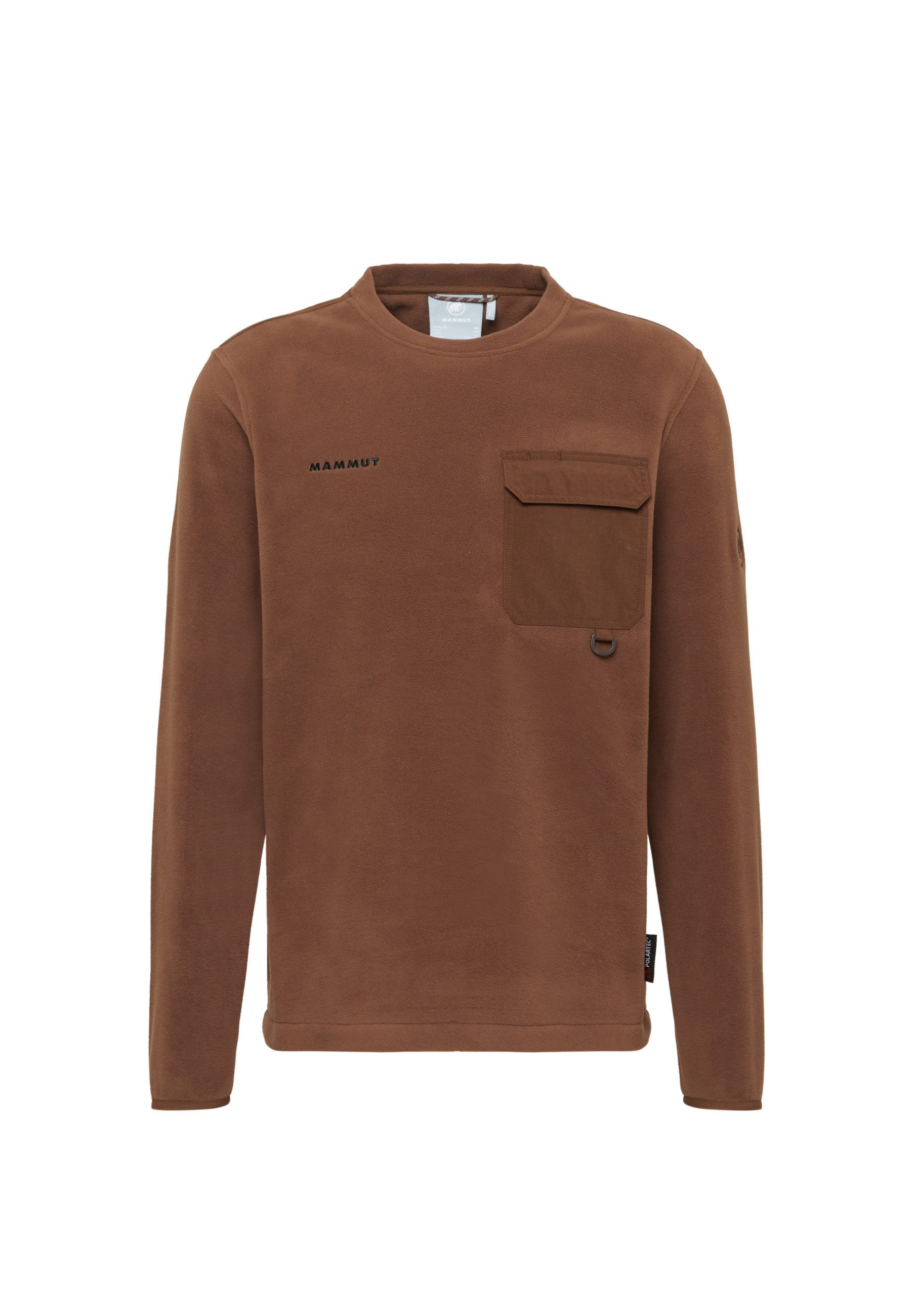 Mammut Fleecepullover Moonstone Light ML Hybrid Crew Neck