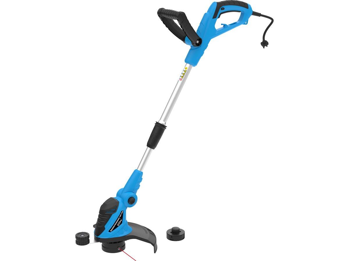 Güde Rasentrimmer-Deflektor GRT 550), 550 W, 180 drehbahrer Trimmerkopf, Fadenspule Schnittbreite 300 mm