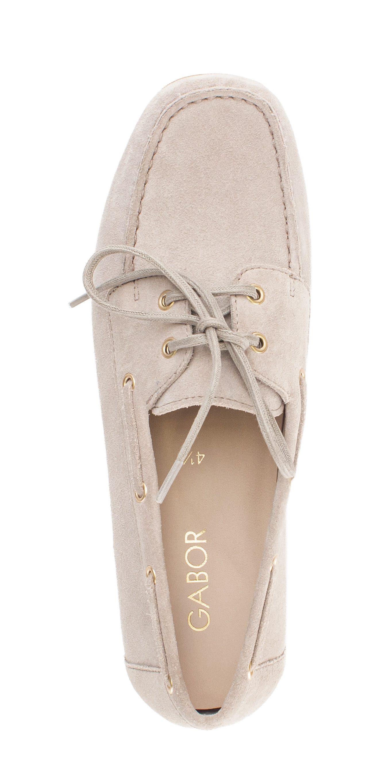 Gabor Bootsschuh, Flats, Schlupfschuh, Slipper, mit Mokassinnaht