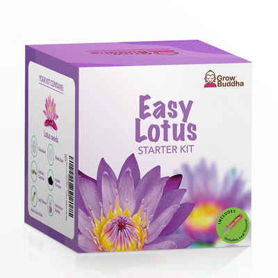 Grow Buddha Blumenerde »Lotusblume Aufzucht-Starter Kit«, (1-St)