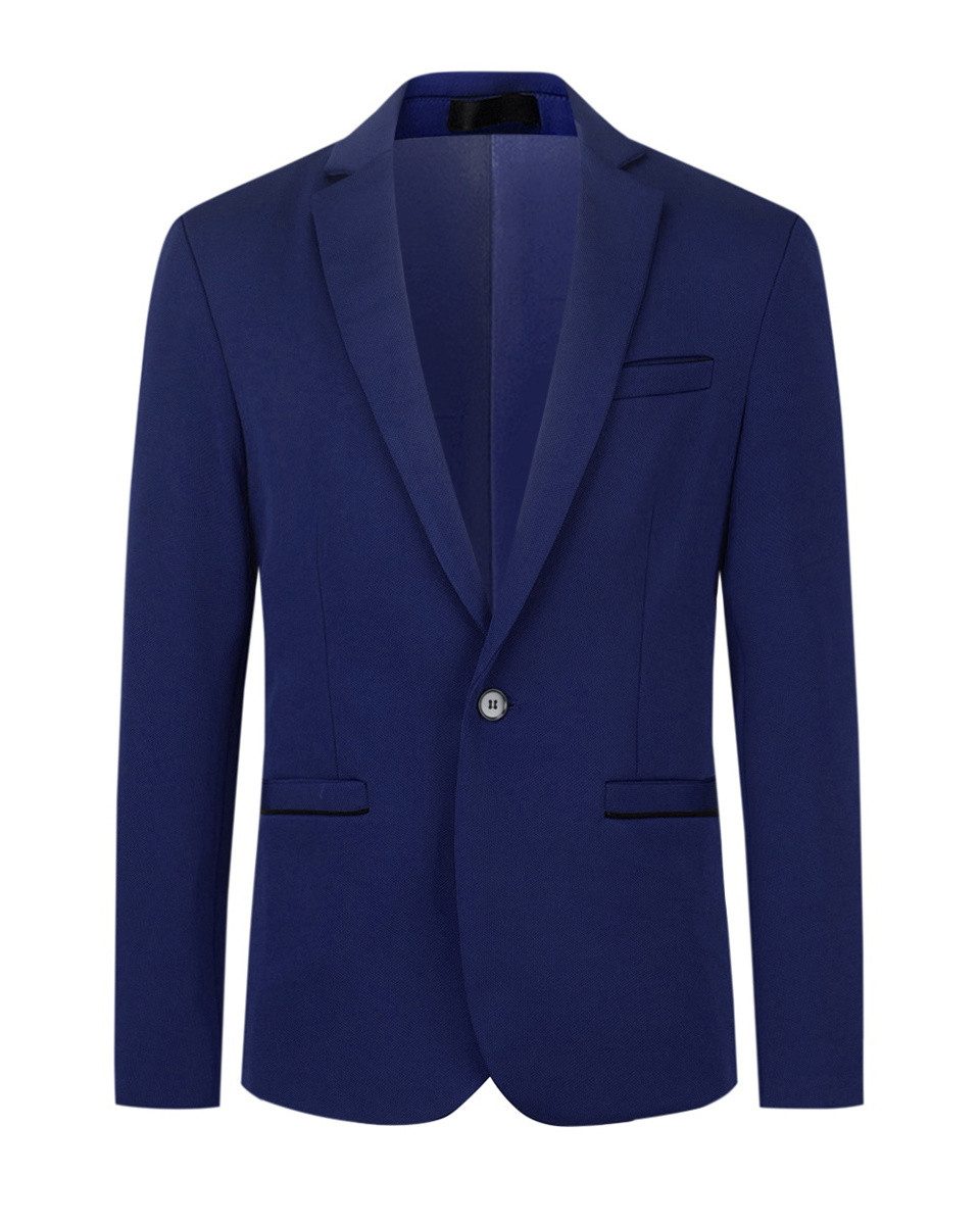 Allthemen Sakko Herren sportliches Casualsakko aus Stretsch Stoff günstig online kaufen