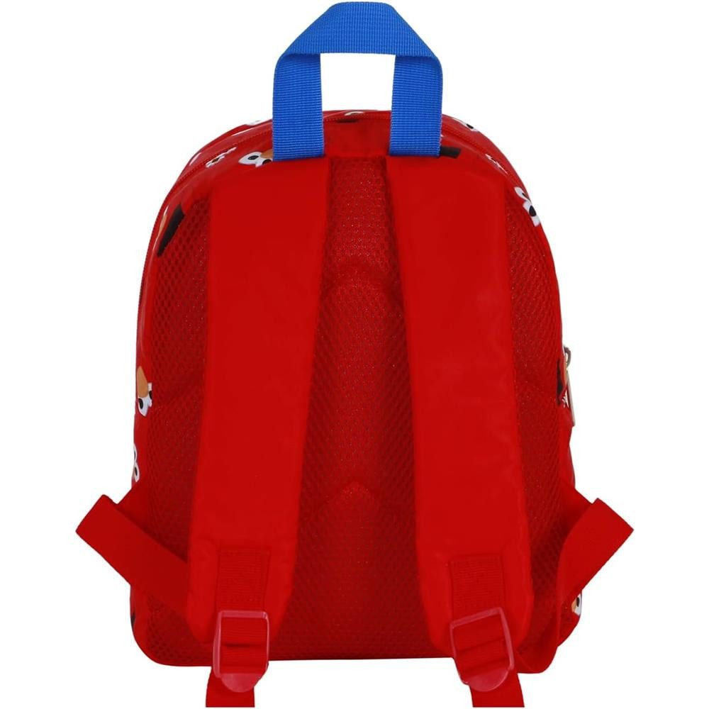 Karactermania Kinderrucksack Elmo Rucksack Vorschulrucksack Kindergartenrucksack, gepolsterte Träger