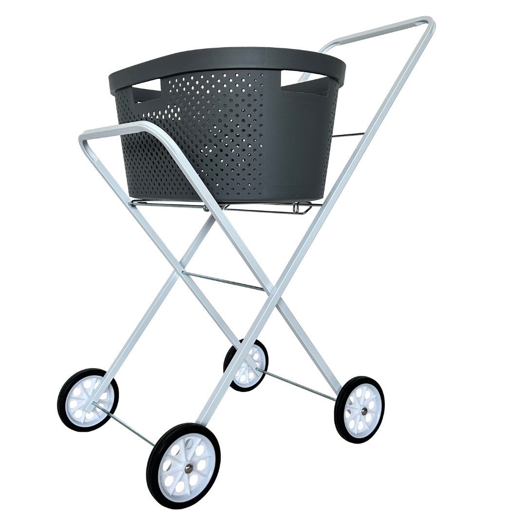 abc HOME Wäschekorb Wäschekorbwagen, Ablagefläche, Klappbar, günstig online kaufen