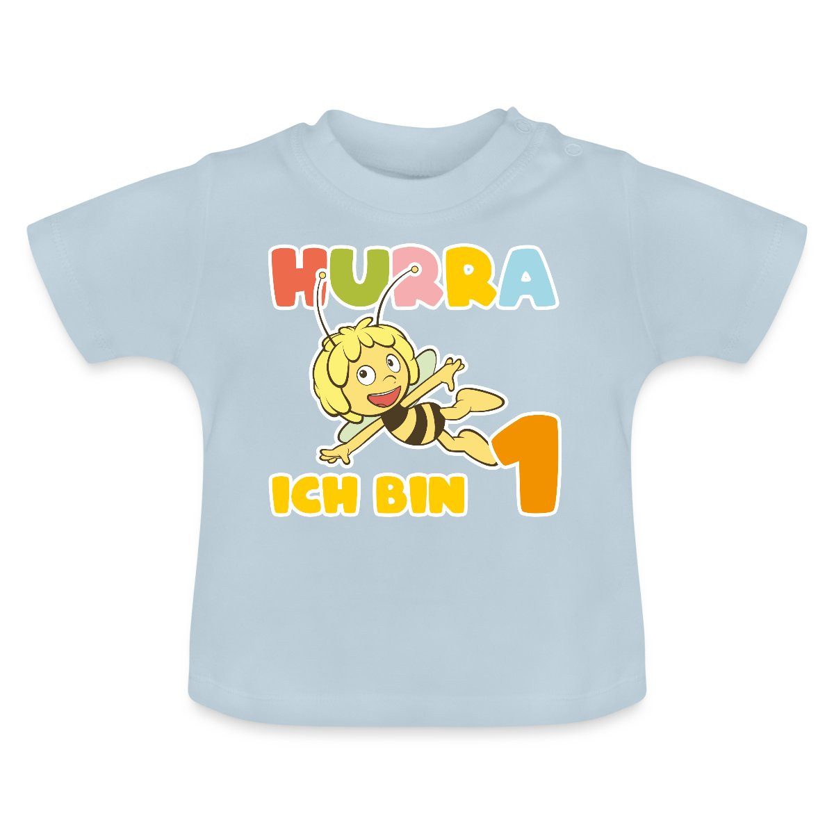 Spreadshirt T-Shirt Biene Maja 1. Geburtstag Baby Bio-T-Shirt (1-tlg)