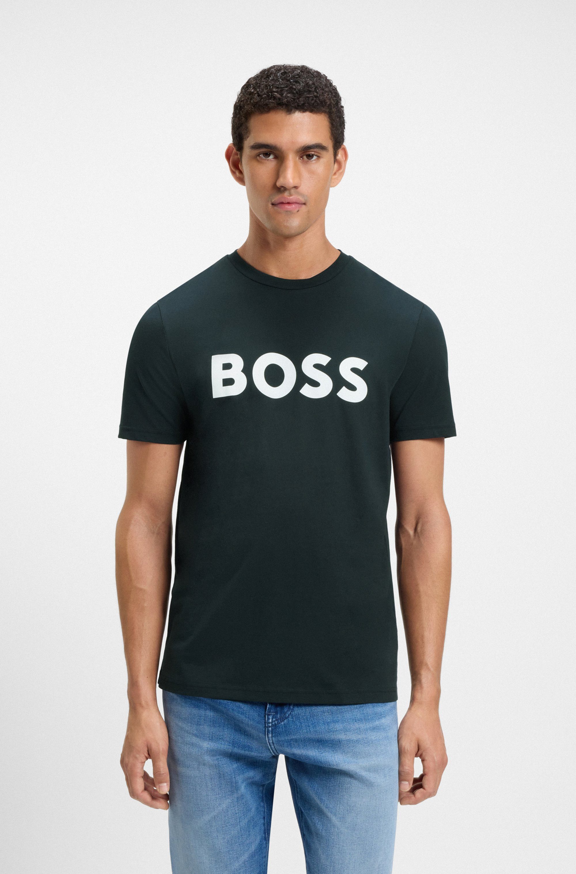 BOSS ORANGE T-Shirt Thinking (1-tlg) Rundhalsausschnitt, Regular Fit, große günstig online kaufen