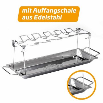 Grillfürst Grillguthalter Grillfürst Hähnchenschenkel Halter / Chicken Wing Holder v2