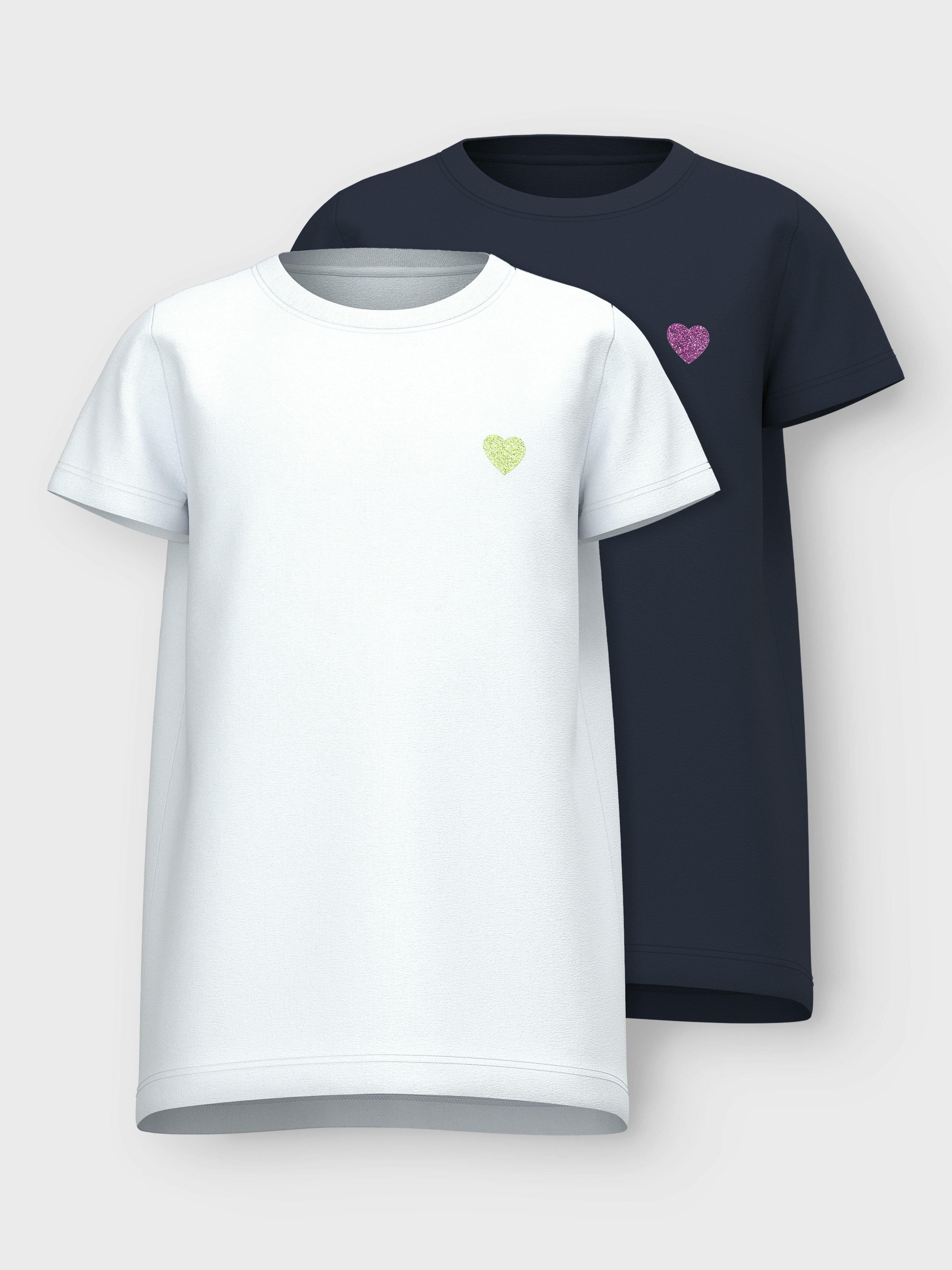 Name It Kurzarmshirt NKFVIOLINE 2P SS günstig online kaufen