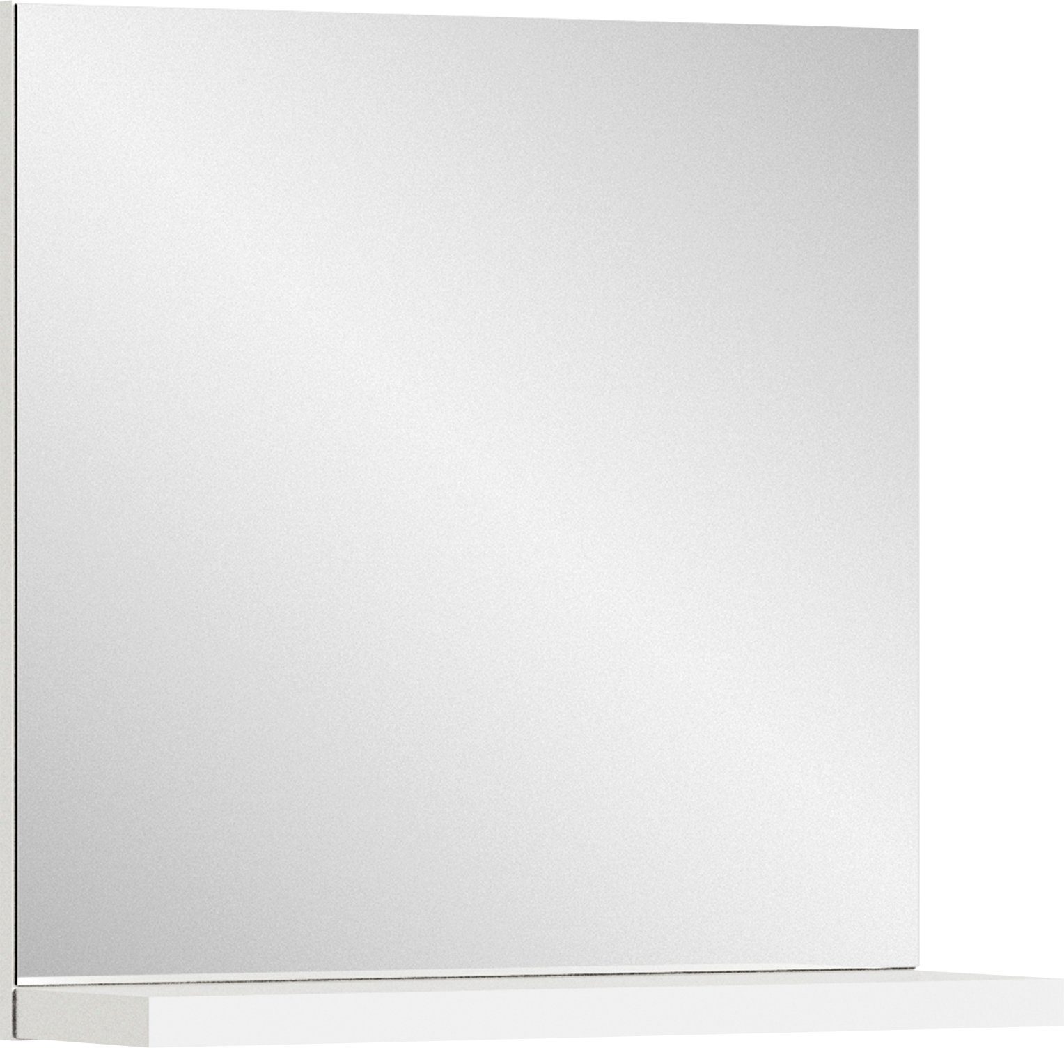 Home affaire Wandspiegel Skoskap, Breite 60 cm, 1 Ablageboden, inklusive Wandmontagematerial (1-St), Garderobenspiegel, Spiegel, Flurspiegel, Dielenspiegel, Spiegelpaneel