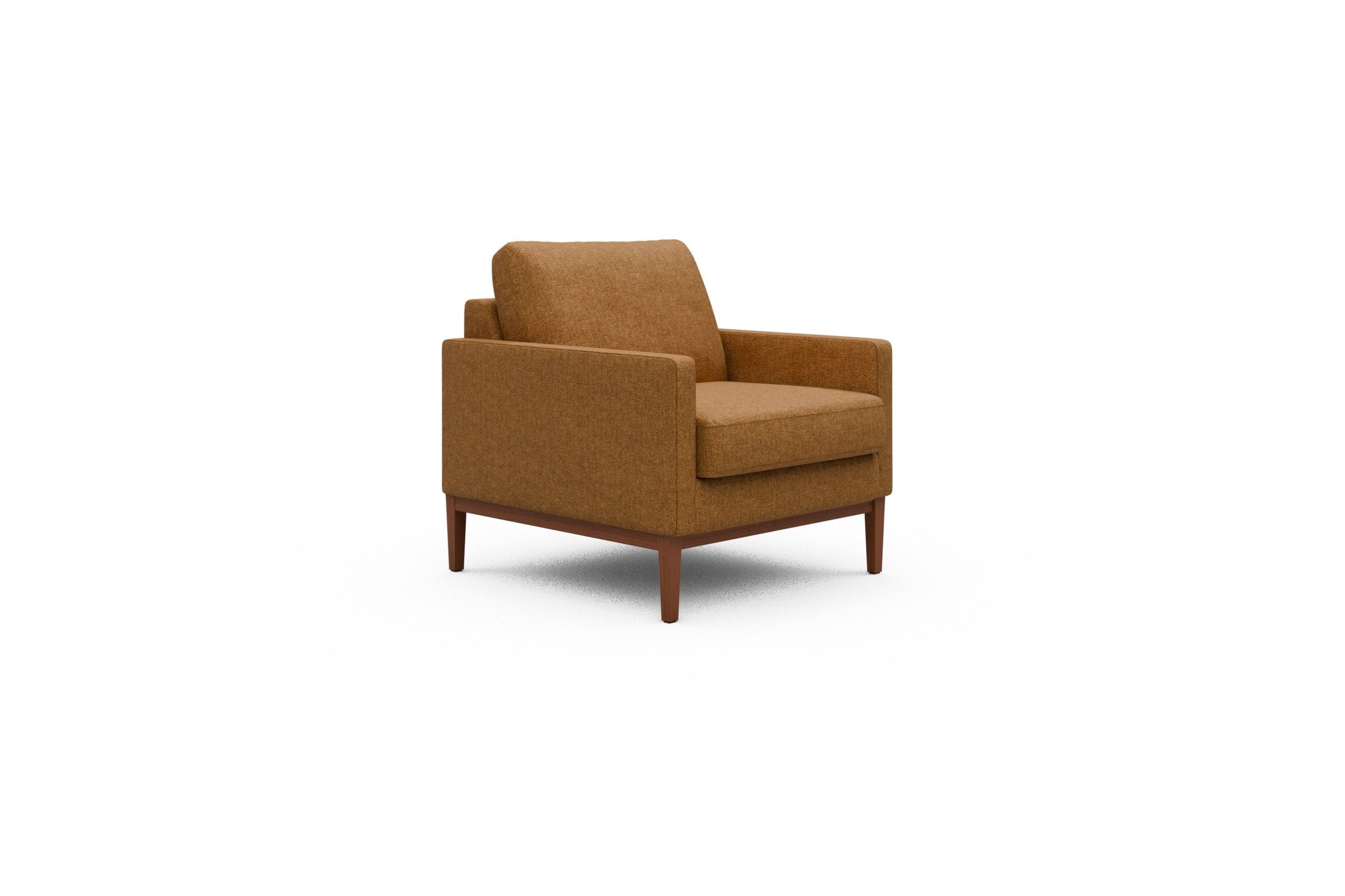 moebelfaktor Sessel Bodo, Retro-Design, elegante Linien, stabile Holzkonstruktion