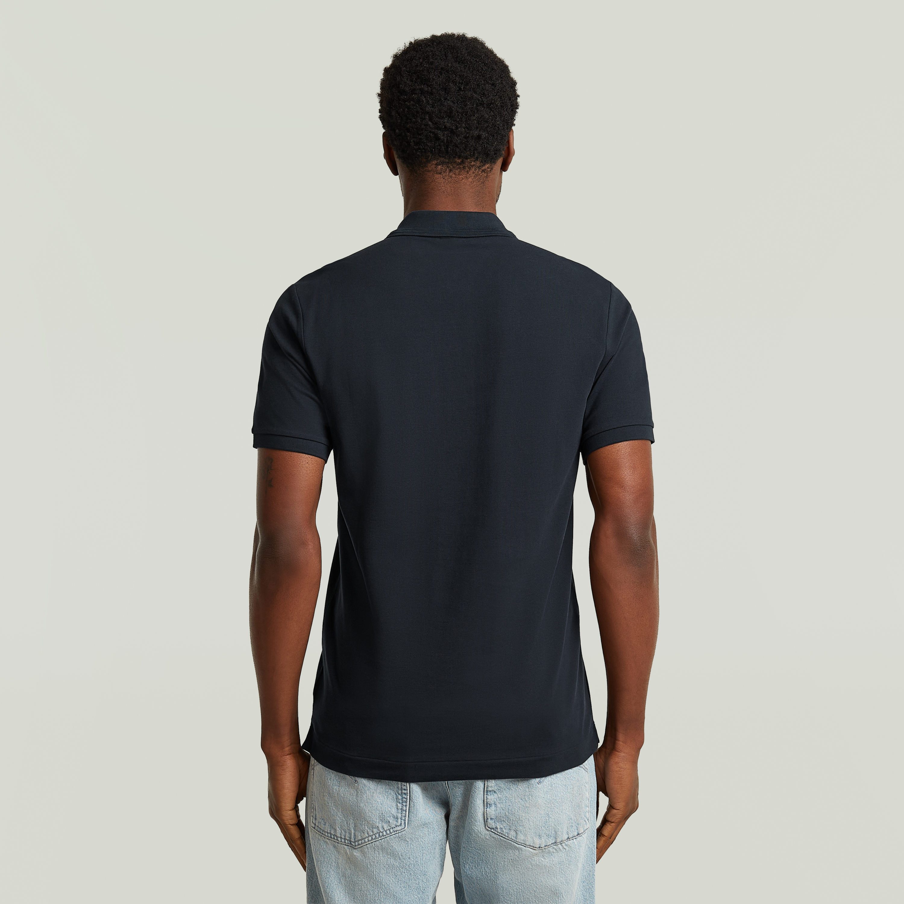 G-STAR Poloshirt Dunda Slim Fit Logostickerei auf der Brust günstig online kaufen