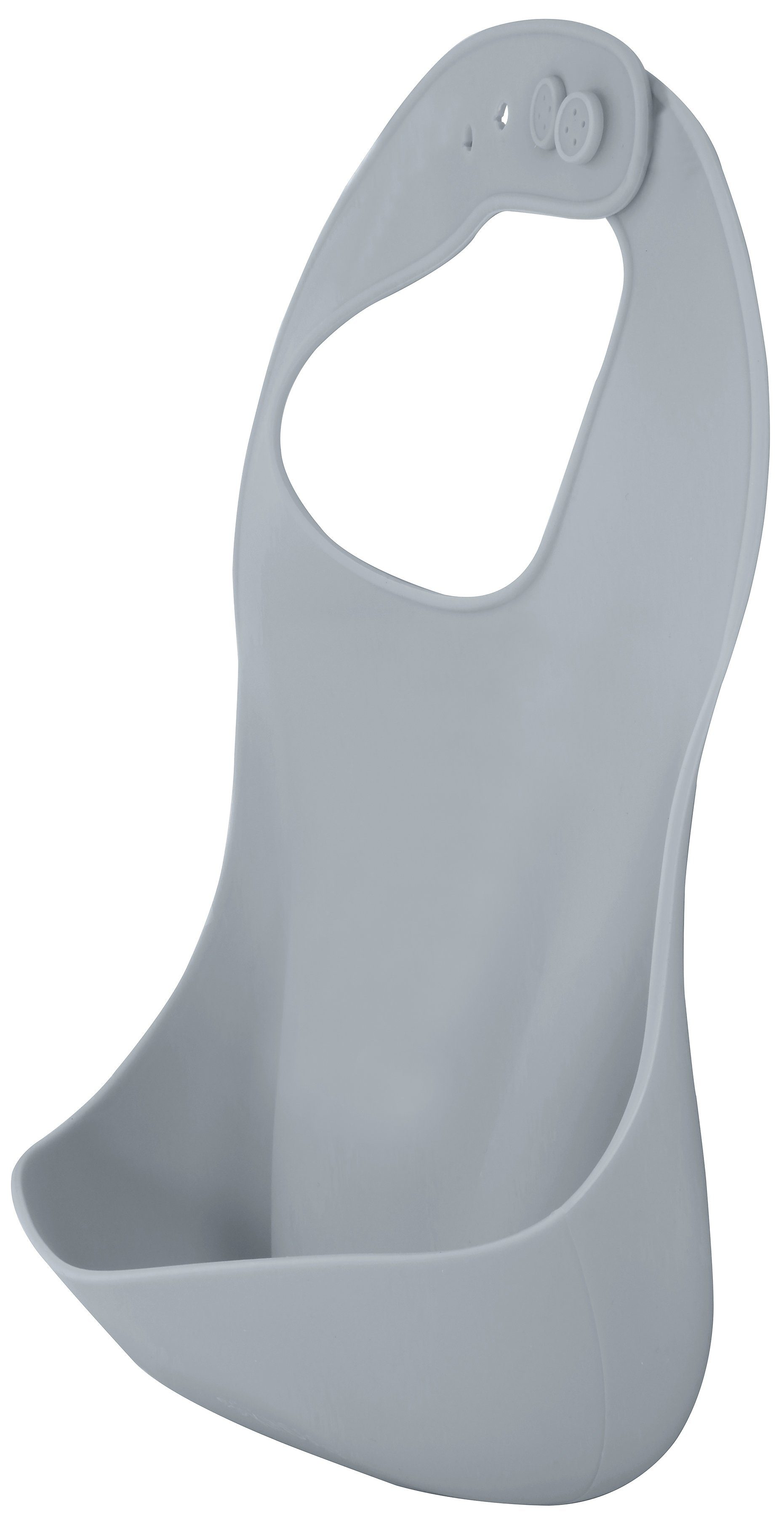 KINDSGUT Lätzchen Silikonlätzchen, (1-St), Tisch-Hilfe, dunkelgrau, BPA-frei, für Babys und Kleinkinder