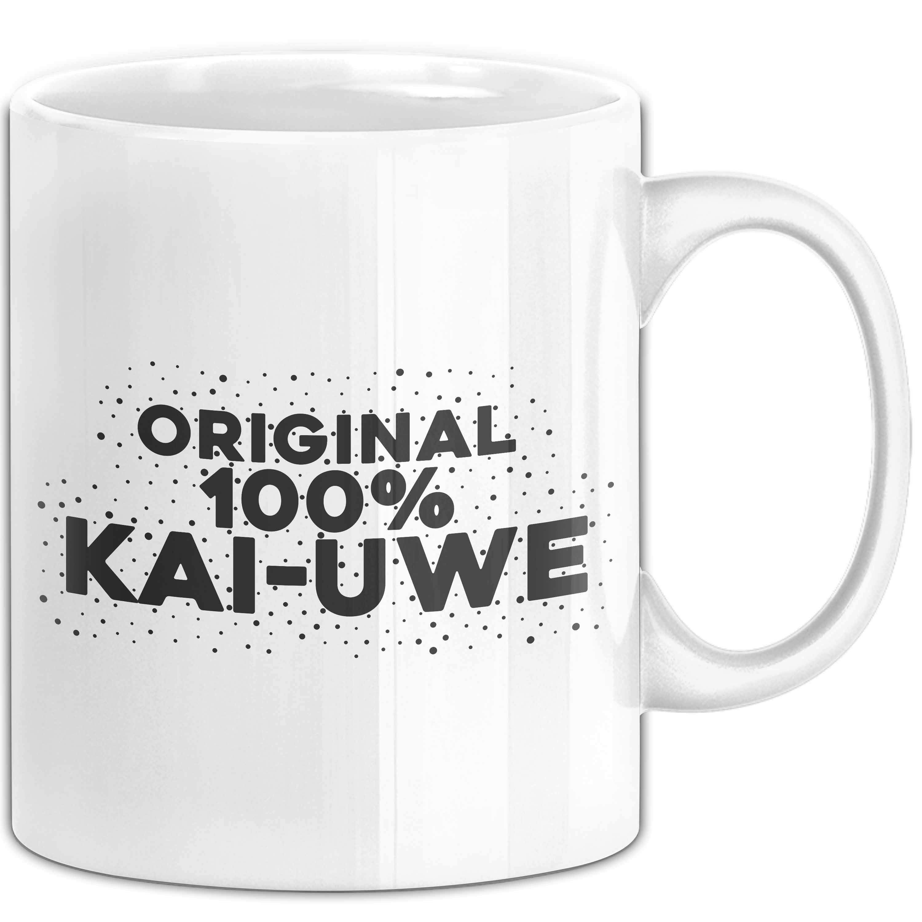 Trendation Tasse Kai-Uwe Tasse Original 100% Kai-Uwe Geschenk, Keramik