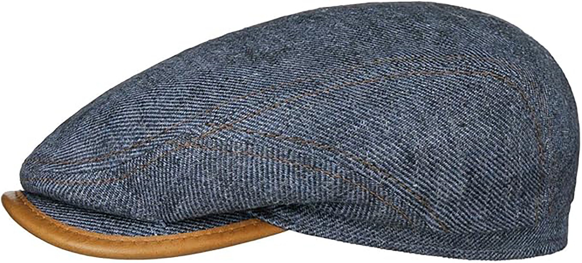 Flat Cap Driver Cap Leinen Kelvey Heritage