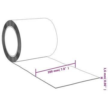 vidaXL Insektenschutz-Vorhang Türvorhang Rot 200x1,6 mm 50 m PVC Vorhang Fliegenvorhang