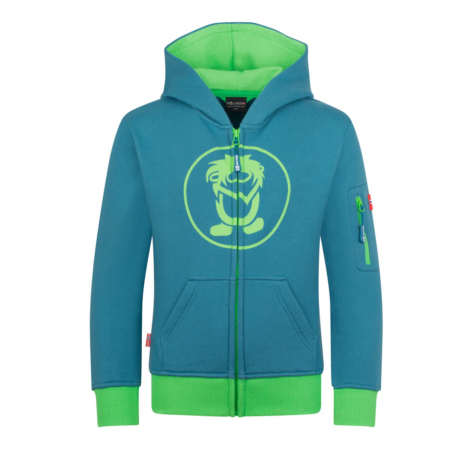 TROLLKIDS Sweatshirt Kids Sortland Jacket