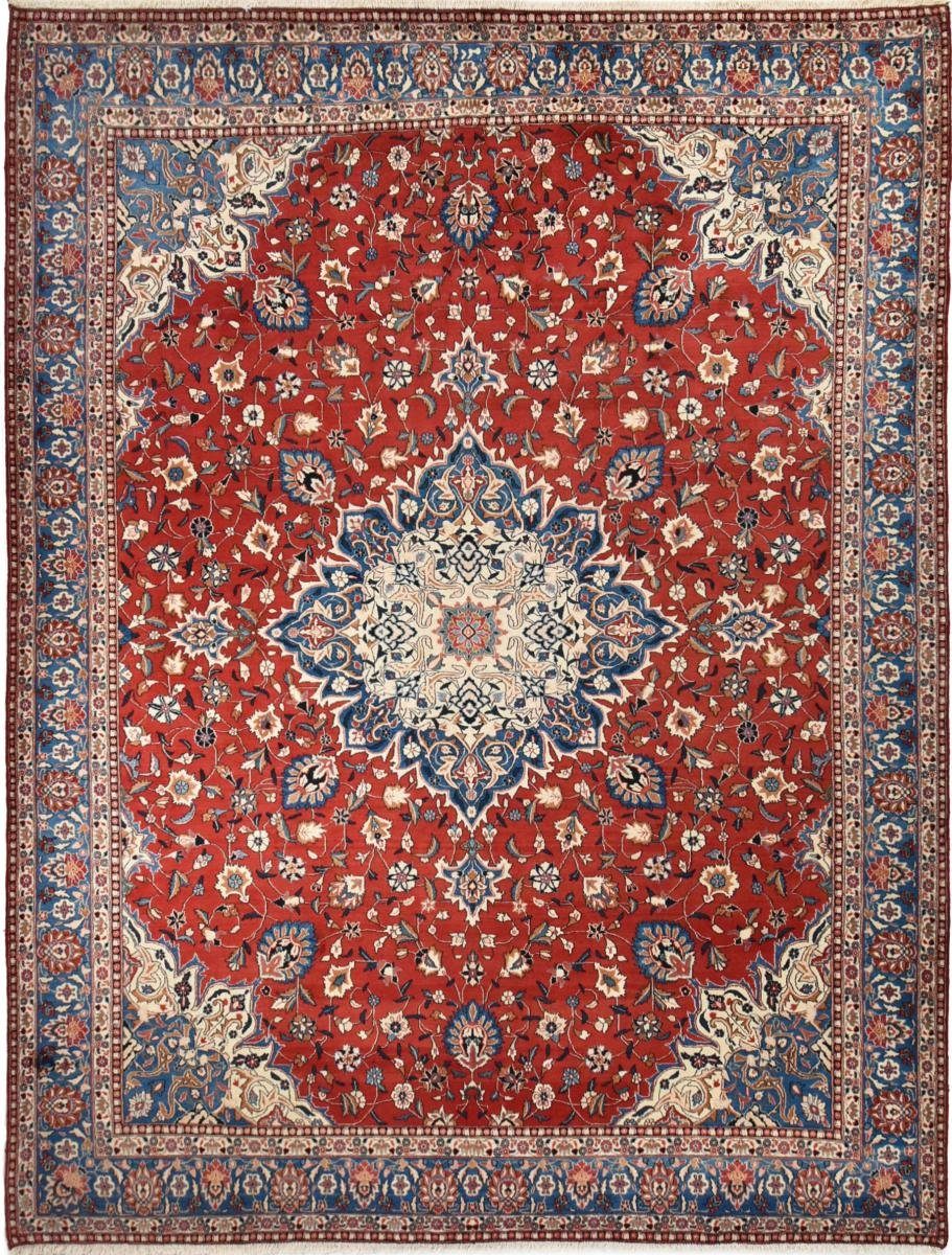 Orientteppich Mashhad 301x397 Handgeknüpfter Orientteppich / Perserteppich, Nain Trading, rechteckig, Höhe: 12 mm