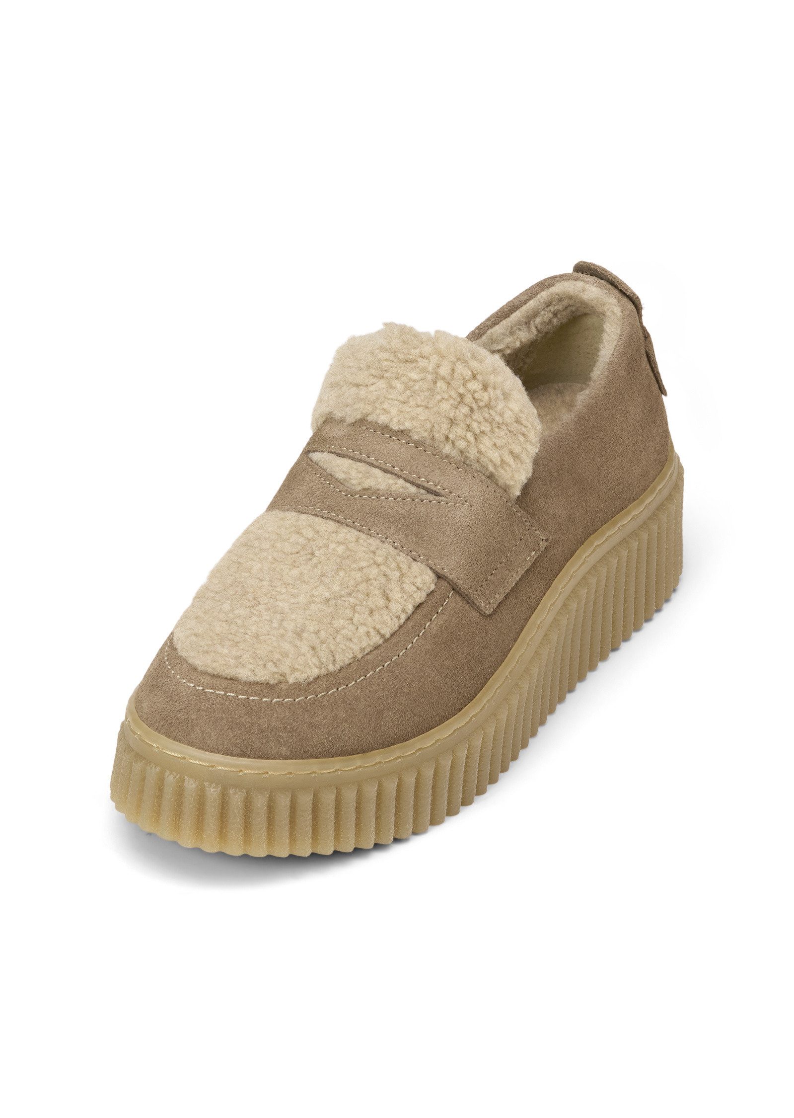 Marc O'Polo mit flauschigem Teddyfutter Loafer günstig online kaufen