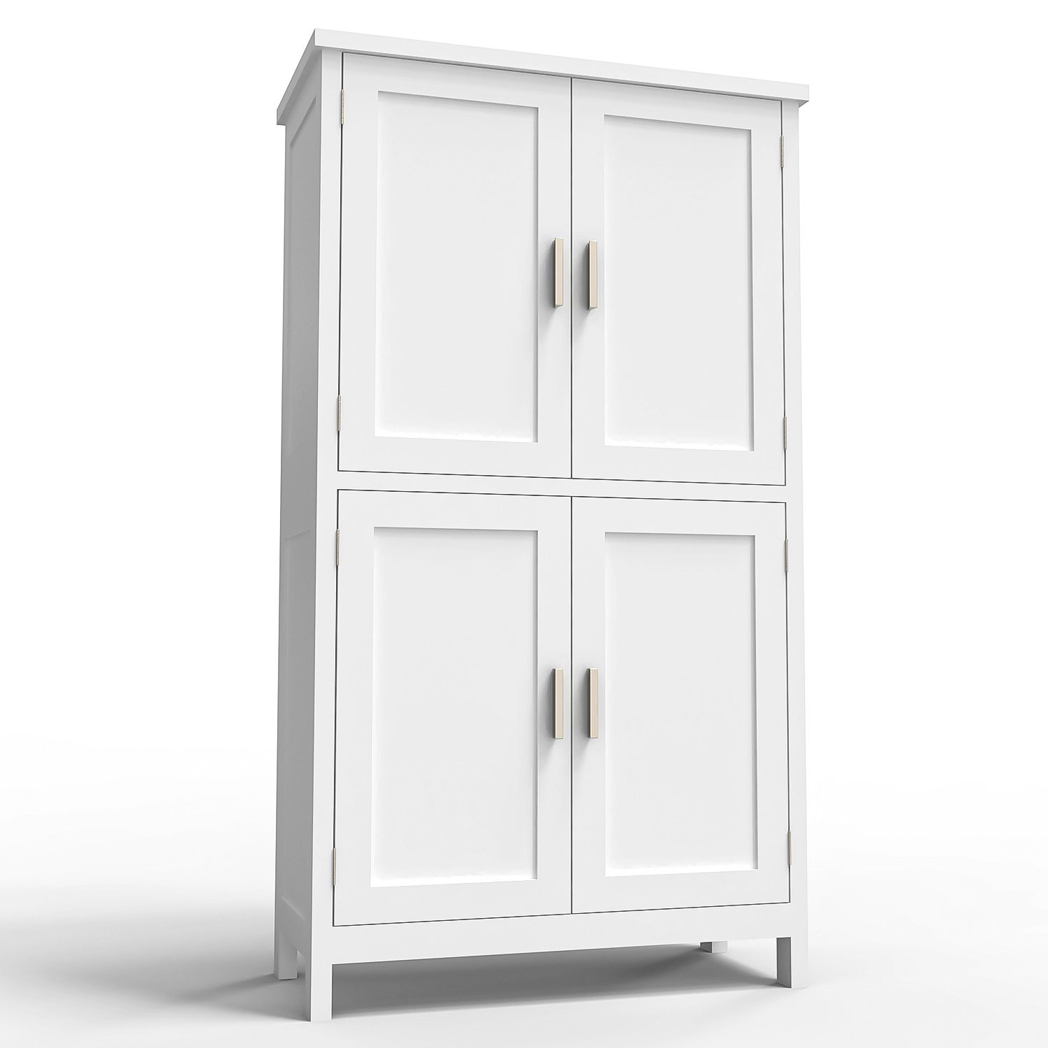 oyajia Mehrzweckschrank Küchenschrank Badezimmerschrank (mit Türen & verste günstig online kaufen