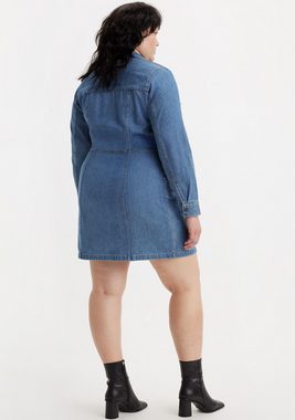 Levi's® Plus Jeanskleid aus klassischem Baumwolldenim