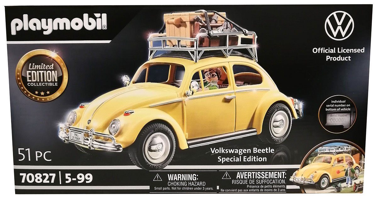 Playmobil® Spielzeug-Auto Playmobil 70827 VW Käfer Volkswagen Beetle Gelb S günstig online kaufen