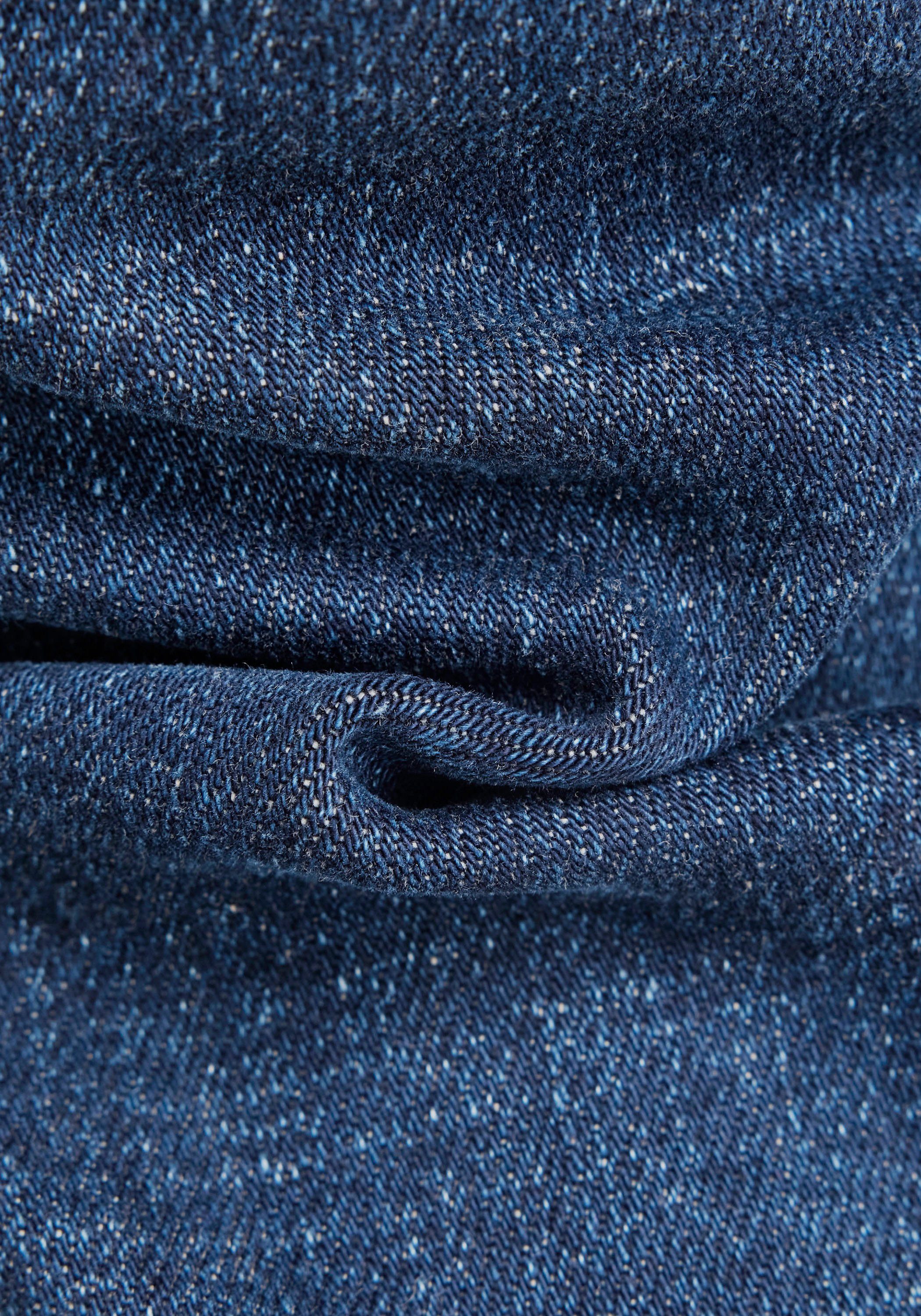 himalayan Stretchanteil RAW G-Star blue Skinny-fit-Jeans mit durch worn Wohlfühlfaktor in