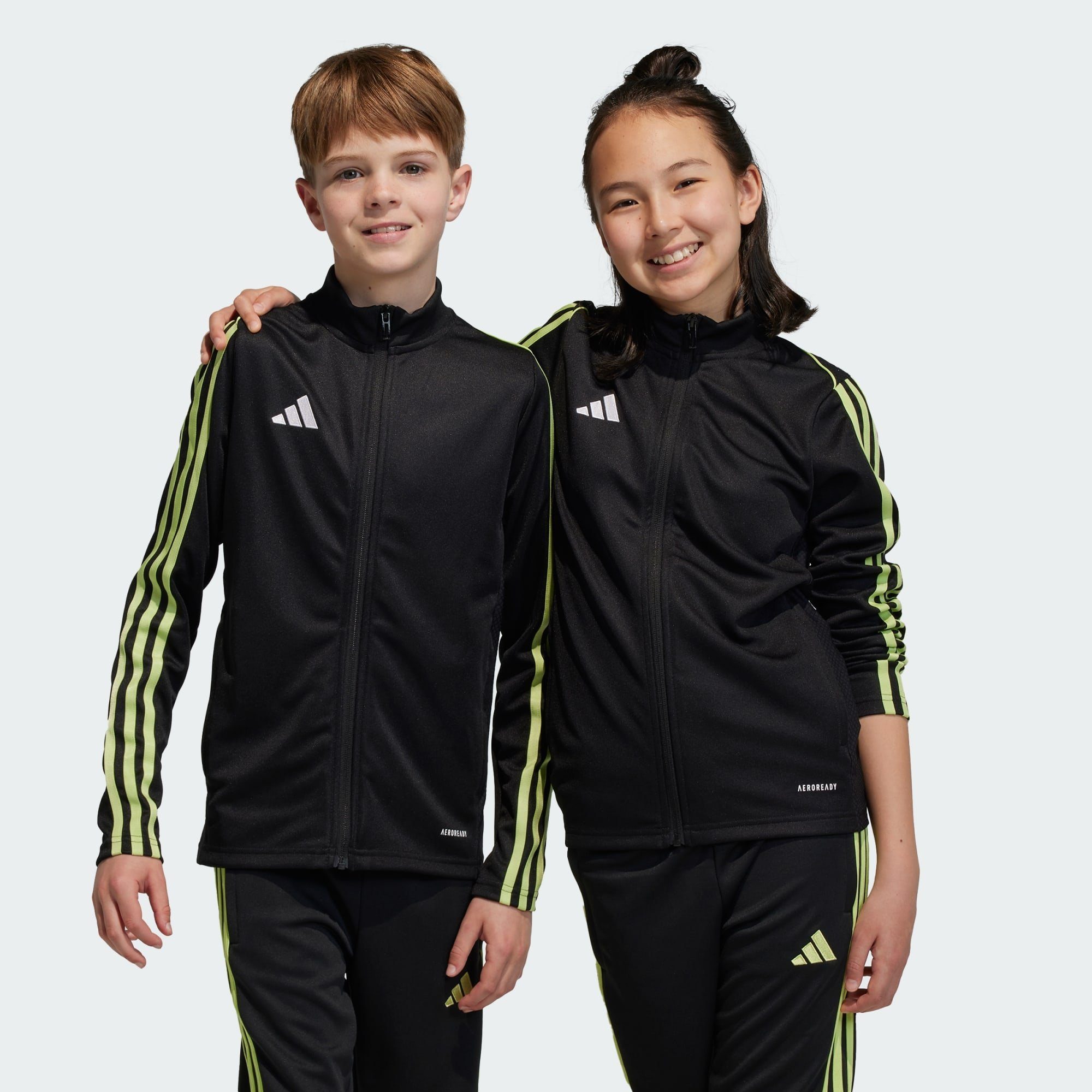 adidas Performance Funktionsjacke TIRO Black LEAGUE 23 / Pulse TRAININGSJACKE Lime