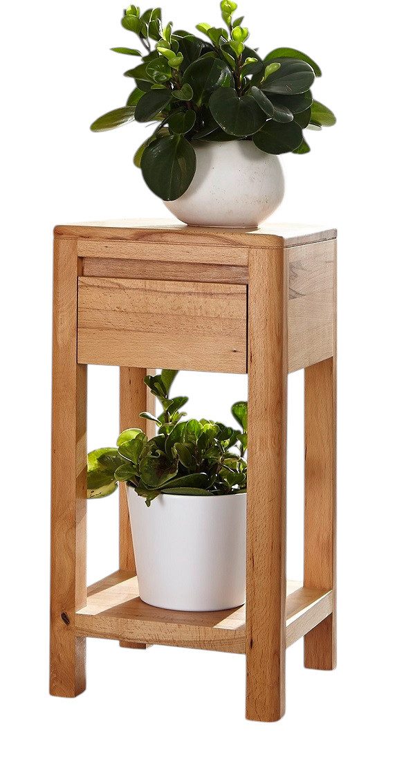 Blumentisch Blumensäule 30x60cm "Bayreuth" Kernbuche massiv